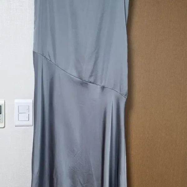 [BUNJANG] The Cashmere Satin Long Dress / 더캐시미어 새틴롱원피스