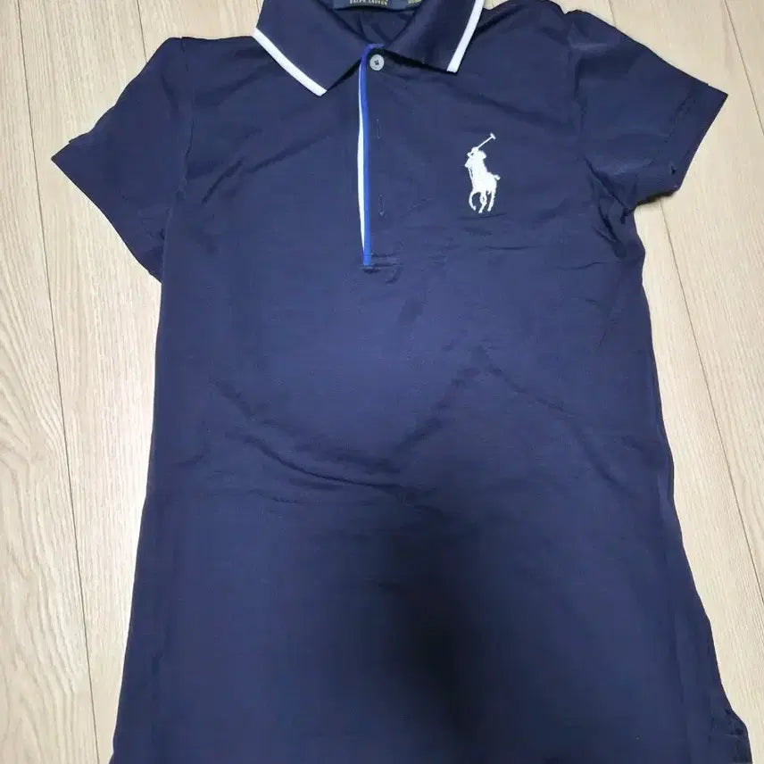 [BUNJANG] Polo Golf Navy Short Sleeve Polo Shirt / 폴로 골프 네이비 반팔 카라티