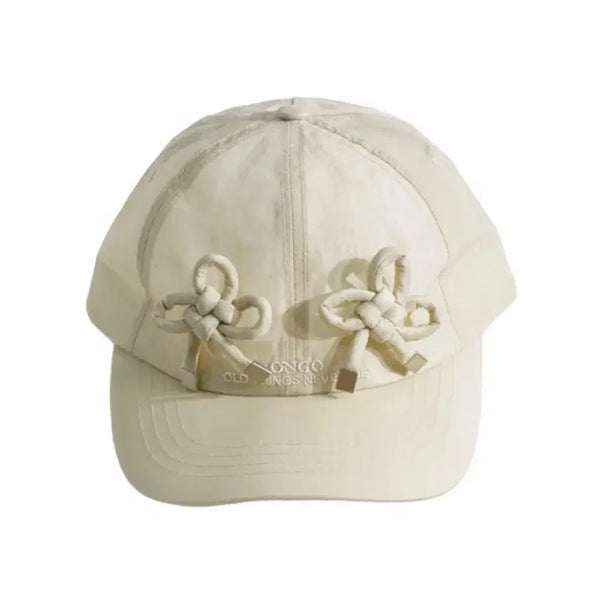 [BUNJANG] ONGO Nylon Clover Cap - Ivory / 새상품) 온고 ONGO 나일론 클로버 캡 아이보리 (품절)
