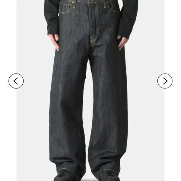 [BUNJANG] Visvim Sculpture 01 Wide Raw Denim Jeans / [34] 비즈빔 visvim sculpture 01 wide raw 데님