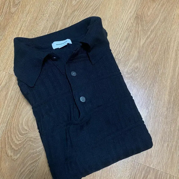 [BUNJANG] thisisneverthat Short Sleeve Knit T-Shirt / 디스이즈네버댓 반팔 니트