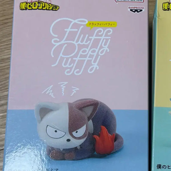[BUNJANG] My Hero Academia Fluffy Puffy Todoroki Cat Figure / 나의 히어로 아카데미아 Fluffy Puffy 피규어 쇼토캣 나히아