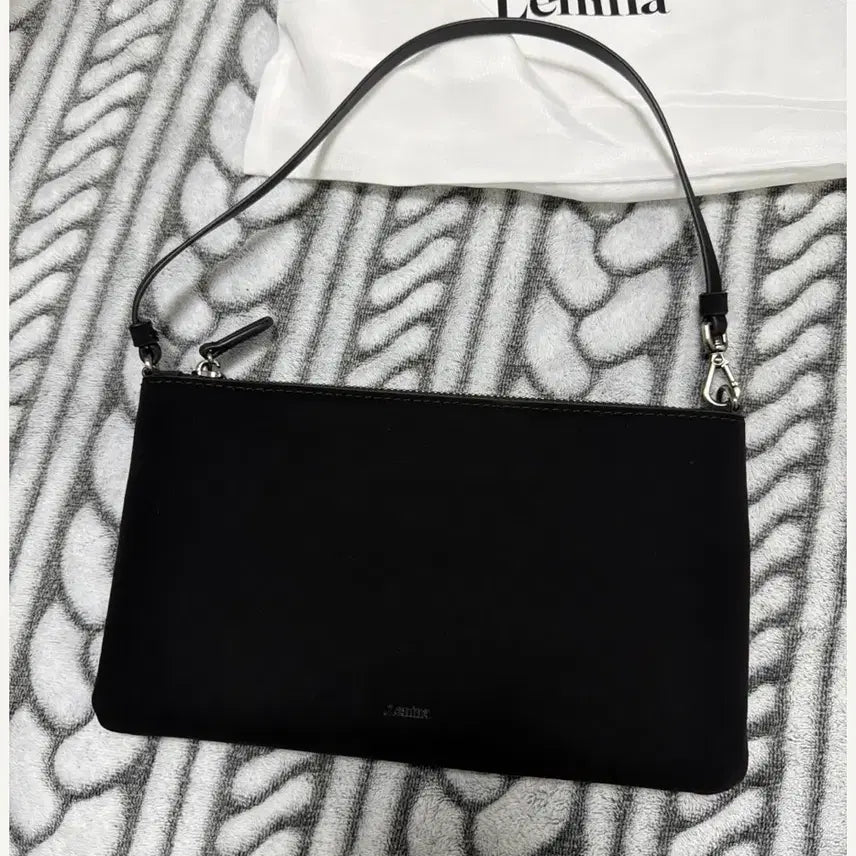 [BUNJANG] Reni na Ellery Mini Shoulder Bag Black / 르니나 엘러리 미니 숄더백 블랙