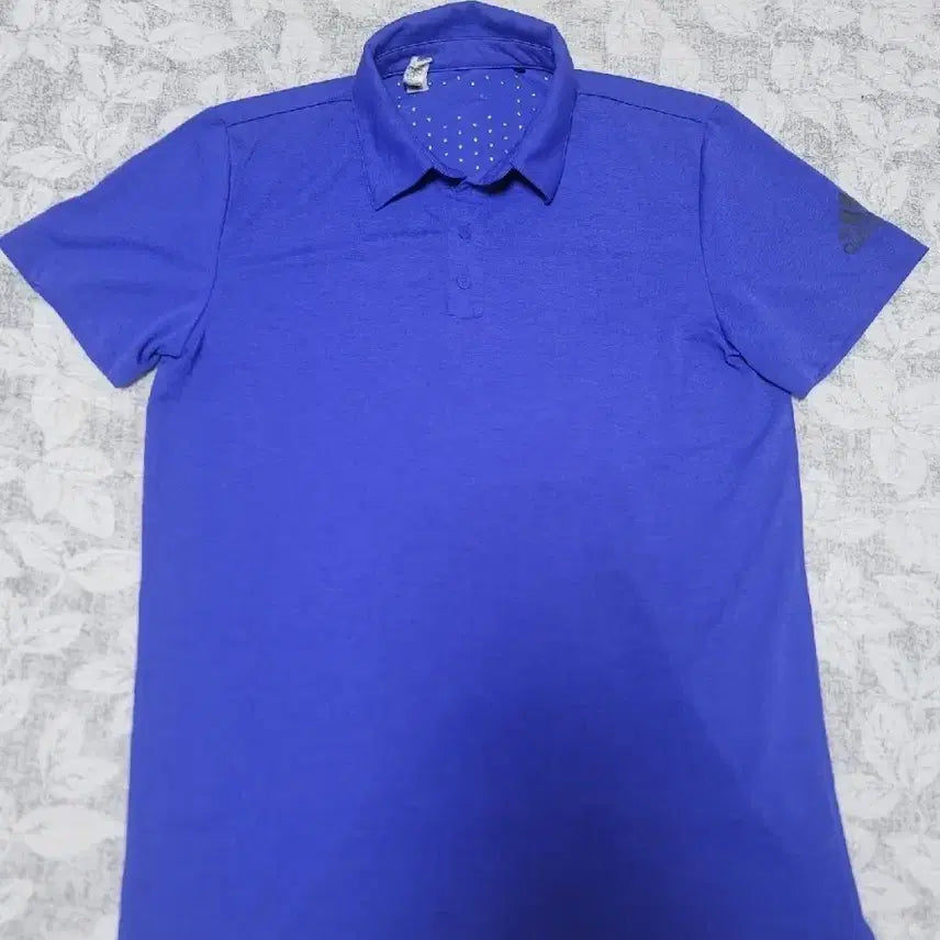 [BUNJANG] Adidas Functional Half-Sleeve T-Shirt Blue Size 105 / 아디다스 기능성 반팔 티