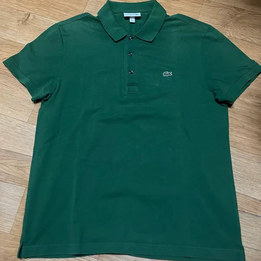 [BUNJANG] Lacoste Short Sleeve Polo Shirt Green Size 105 / 라코스테 카라티 반팔 그린 105사이즈