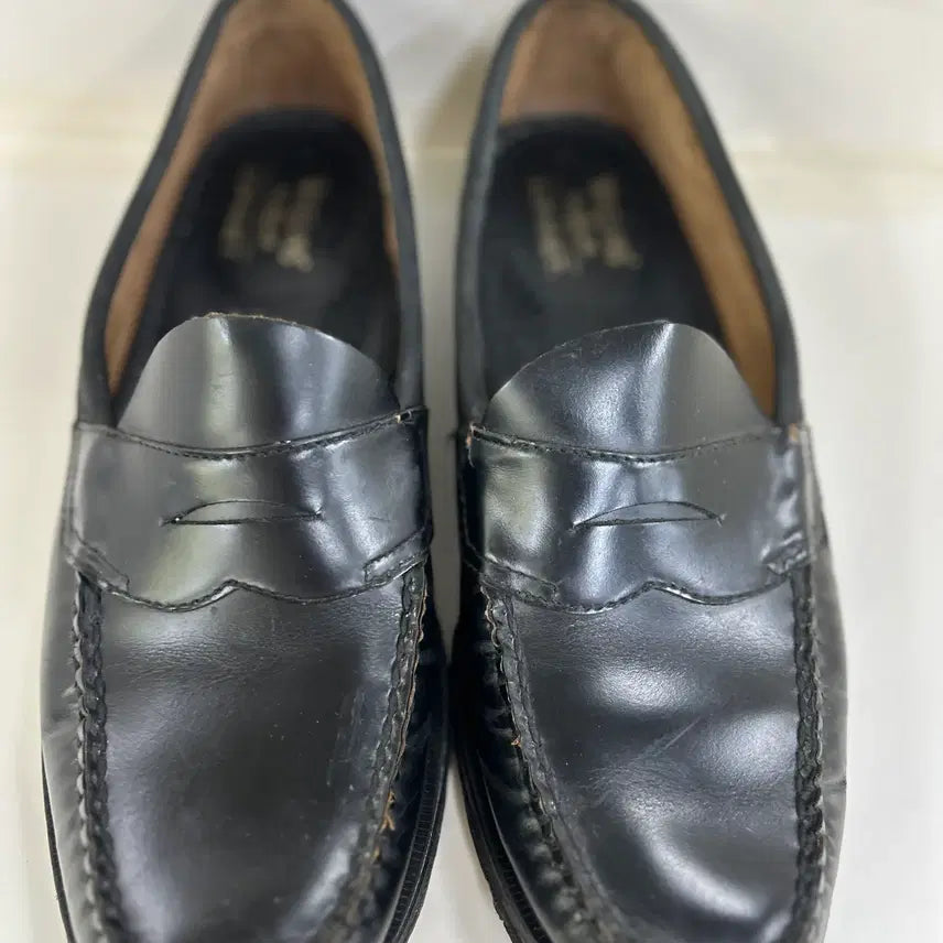 [BUNJANG] SOPHNET. x BASS "WEEJUNS" Black Leather Loafers 275 / SOPHNET 소프넷 X  BASS 위준 블랙 레더 로퍼 275
