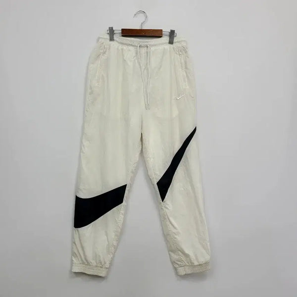 [BUNJANG] Nike Big Swoosh Woven Jogger Pants Ivory / 나이키 빅스우시 우븐 조거팬츠 아이보리/L/앨리스/1308