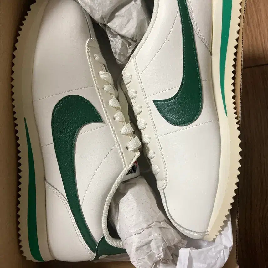 [BUNJANG] Nike Cortez Ribbed Green 245 Women's / W.코르테즈 골지 그린 245