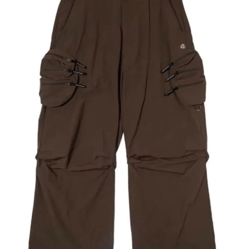 [BUNJANG] Smart Urban Useful (SUU) / KOISEIO Circle Pocket Pants Brown / 스마트어반유즈풀 코이세이오 써클 포켓 팬츠 브라운 1사이즈