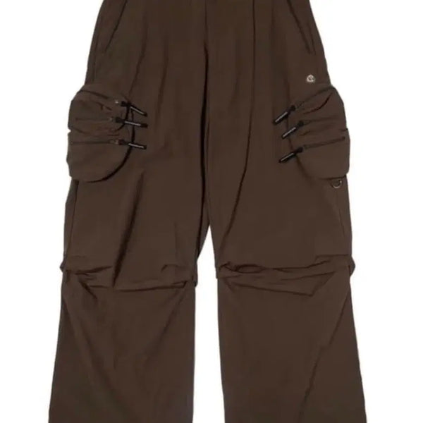 [BUNJANG] Smart Urban Useful (SUU) / KOISEIO Circle Pocket Pants Brown / 스마트어반유즈풀 코이세이오 써클 포켓 팬츠 브라운 1사이즈