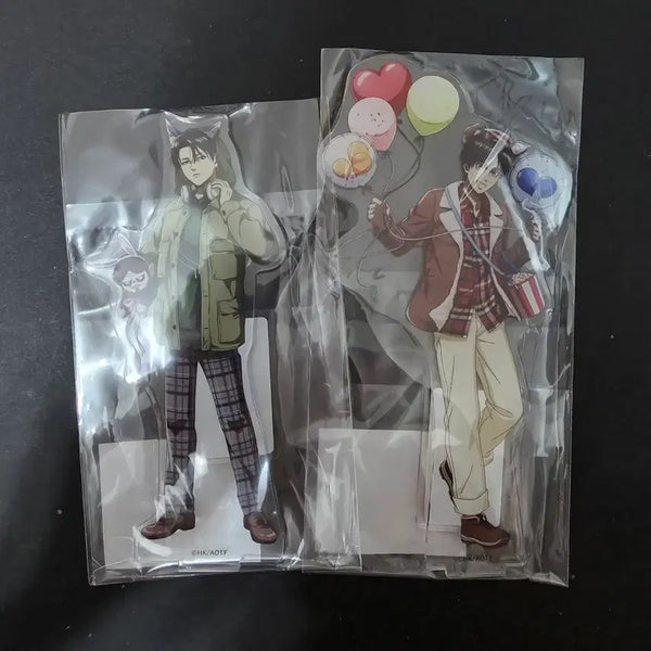 [BUNJANG] Attack on Titan Levi Eren Amusement Park Acrylic Stand / 유원지 아크릴 스탠드 진격의거인 리바이 에렌