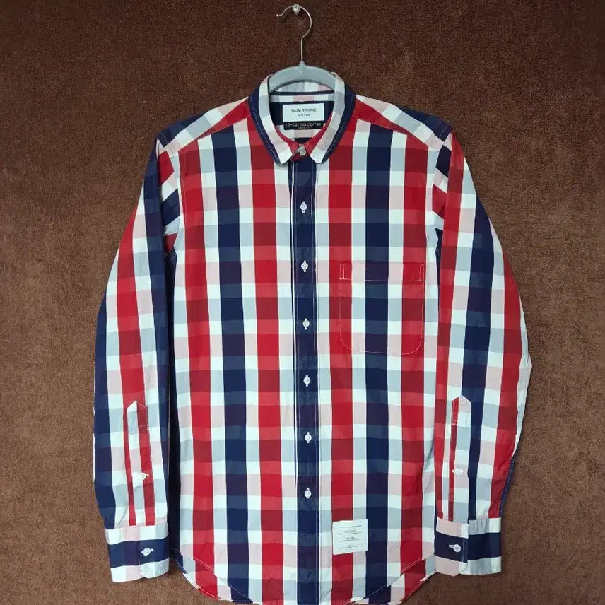 [BUNJANG] Thom Browne x 10 Corso Como Limited Edition Oxford Check Shirt / 톰브라운 10 코르소코모 한정판 옥스퍼드 셔츠 2(95~100)