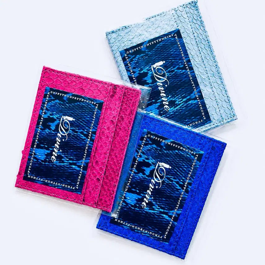 [BUNJANG] Bally Real Python Leather Card Holder / 발리 현지구매 리얼 파이톤 뱀피 카드지갑 카드홀더 새상품