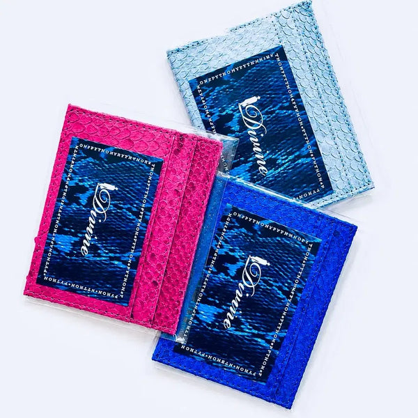 [BUNJANG] Bally Real Python Leather Card Holder / 발리 현지구매 리얼 파이톤 뱀피 카드지갑 카드홀더 새상품