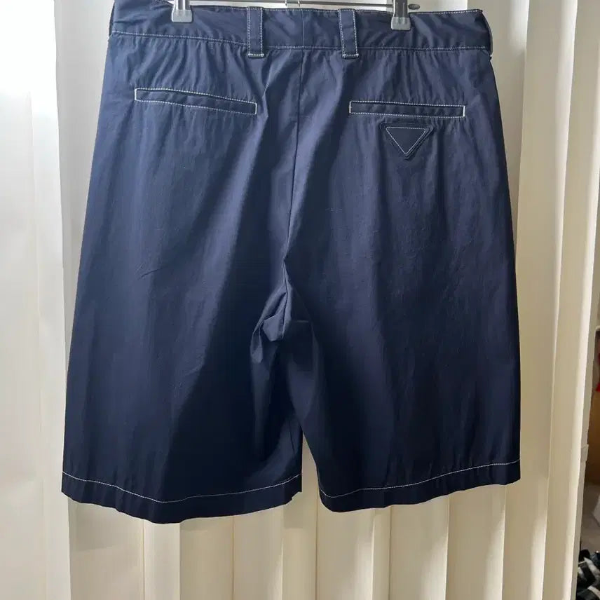 [BUNJANG] Prada Navy Cotton Shorts / 프라다 네이비 반바지 48 prada