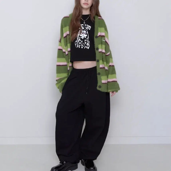 [BUNJANG] Retriever Club Cut-Out Sweatpants Black / 새상품) 무신사 리트리버클럽 컷 아웃 트레이닝 조거 팬츠 스웻팬츠