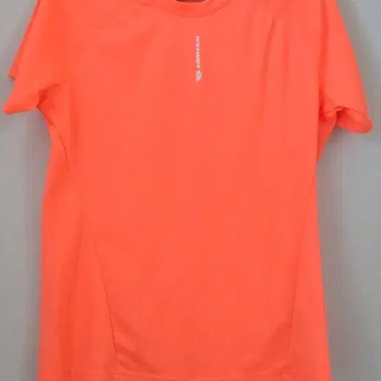 [BUNJANG] Badminton T-Shirt - Neon Orange, Size 95 / 배드민턴 티셔츠
