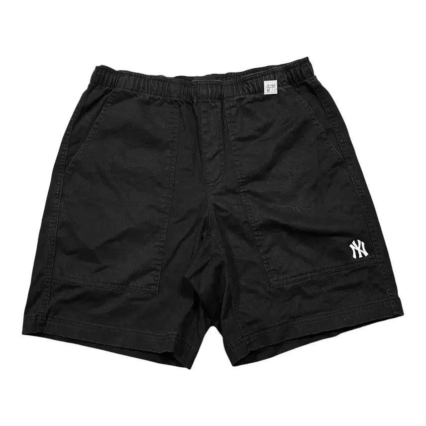 [BUNJANG] MLB Black Training Shorts / (바배) MLB 블랙 트레이닝 반바지