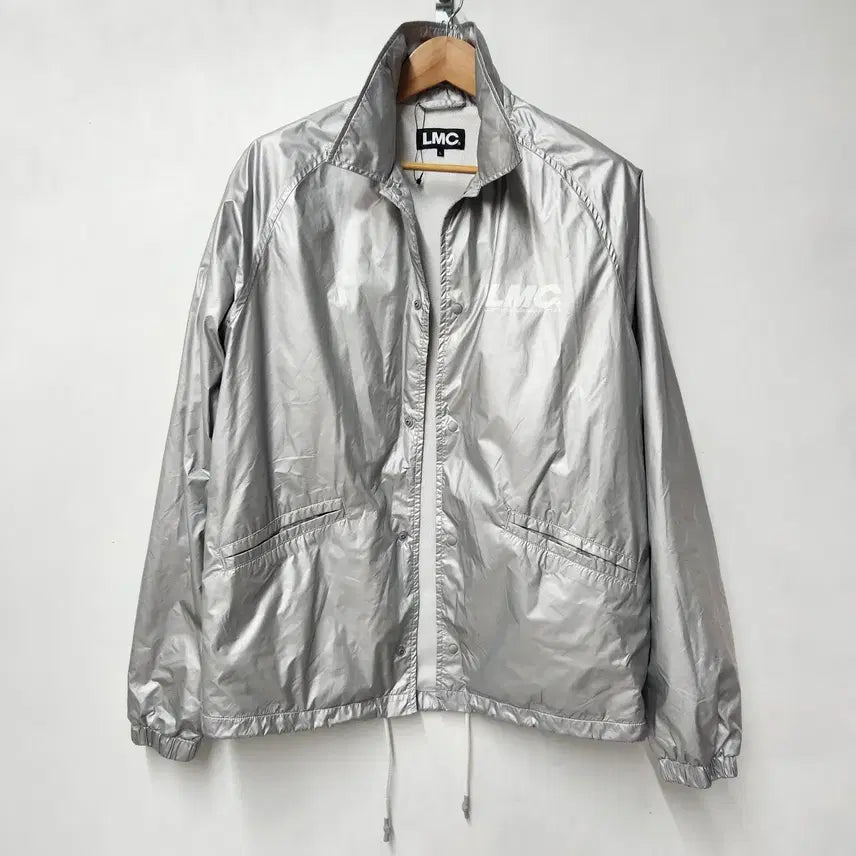 [BUNJANG] LMC Silver Logo Coach Jacket / [정품] LMC 실버 로고 코치 자켓 L