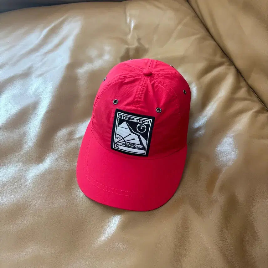 [BUNJANG] Supreme The North Face 6-Panel Cap Snow Mountain Red / 슈프림 노스페이스 6패널 볼캡 모자 설산 레드