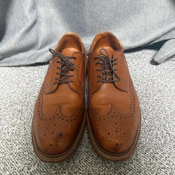[BUNJANG] Alden 97641 Calfskin Longwing Blucher Shoes Size 9.5 / 알든 97641 카프스킨 롱윙 블러쳐 9.5D