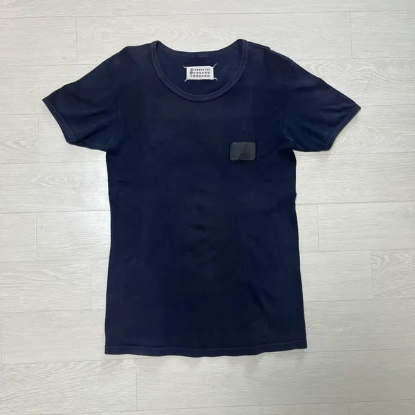 [BUNJANG] Maison Margiela 2000AW Artisanal Leather Patch T-Shirt / 마틴 마르지엘라 2000AW 아티저널 레더 패치 티셔츠