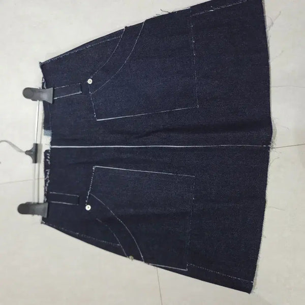 [BUNJANG] Denim Mini Skirt / 새상품))청 데님 미니 스커트s
