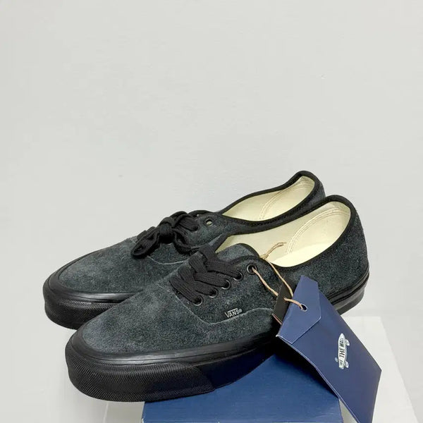 [BUNJANG] Vans Premium Authentic 44 DX Long Haired Suede Black / [275] 반스 프리미엄 어센틱 44 LX 롱헤어리 스웨이드 블랙