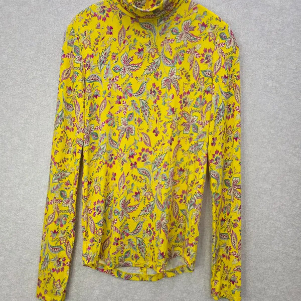 [BUNJANG] Isabel Marant Étoile Flower Turtle Neck Long Sleeve T-Shirt / 이자벨마랑 에뚜왈 플라워 터틀넥 롱슬리브 ISABEL MARANT ETO