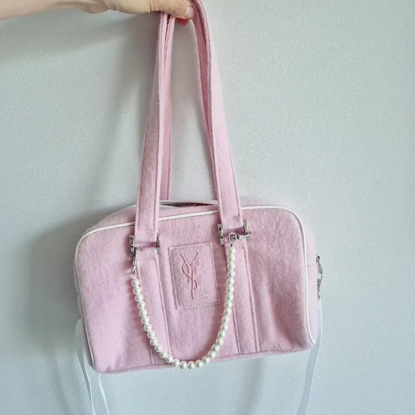 [BUNJANG] Yves Saint Laurent Upcycled Now Crop Vintage Shoulder Bag / 입생로랑 나우크롭빈티지 업사이클링 숄더백