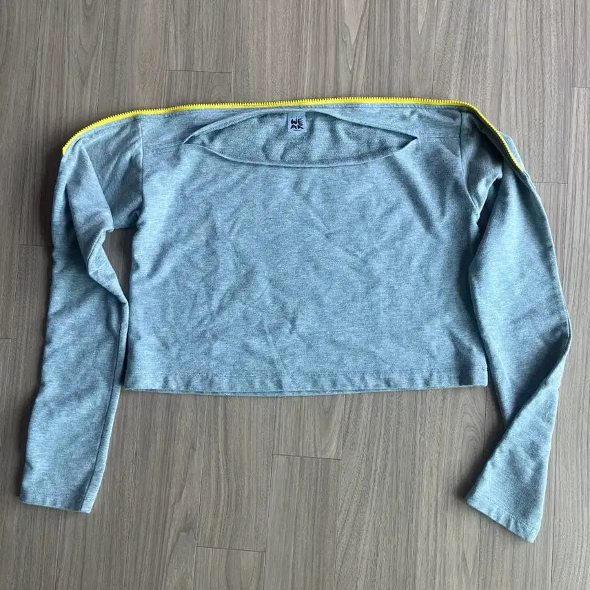 [BUNJANG] Zumba Long Sleeve Cropped T-Shirt XS / 줌바 긴팔 크롭티 XS사이즈