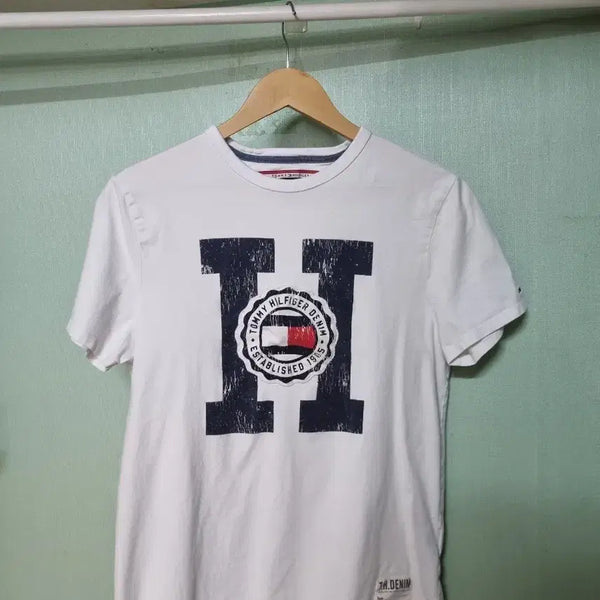 [BUNJANG] Tommy Hilfiger Short Sleeve T-Shirt Size S / 타미힐피거 반팔티 85~90