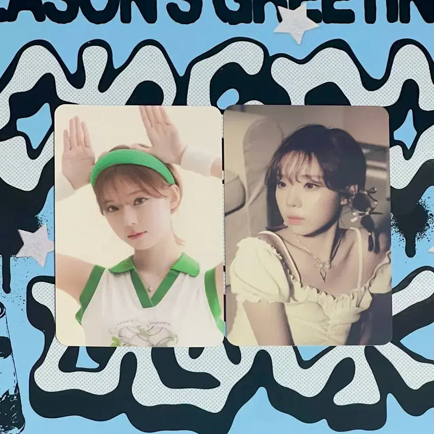 [BUNJANG] Aespa Winter 2024 Season's Greetings Photocard Bundle Set / 에스파 윈터 포토카드 2장 포카 일괄 양도해요 시그 시즌그리팅 2024