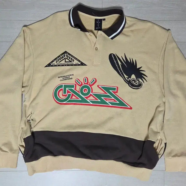 [BUNJANG] Travis Scott Cactus Jack Rugby Sweater XL / [XL] 트래비스 스캇 캑터스잭 크로스 럭비 스웨터