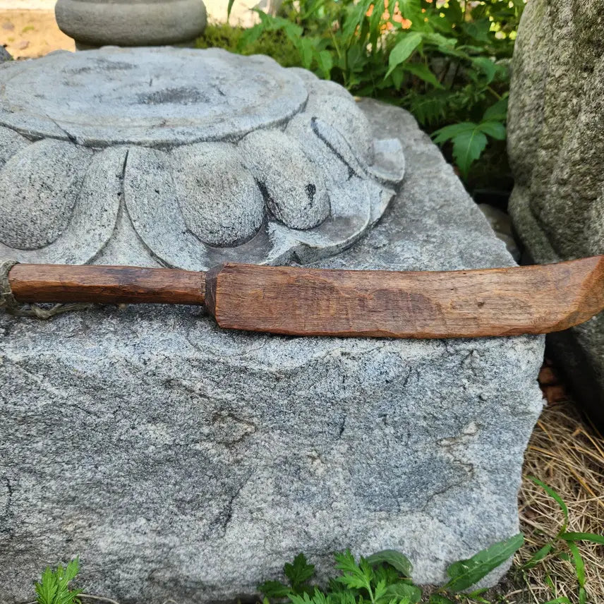 [BUNJANG] Museum Grade Traditional Korean Hanji Paper Making Tool / 박물관 민속품 한지방망이