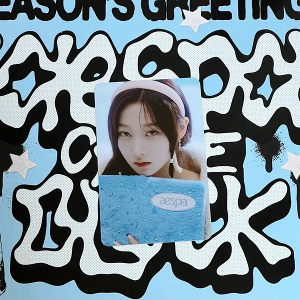 [BUNJANG] Aespa Giselle Photocard Season's Greetings POB / 에스파 지젤 포토카드 양도해요 포카 시즌그리팅 시그 특전 판매 미공포