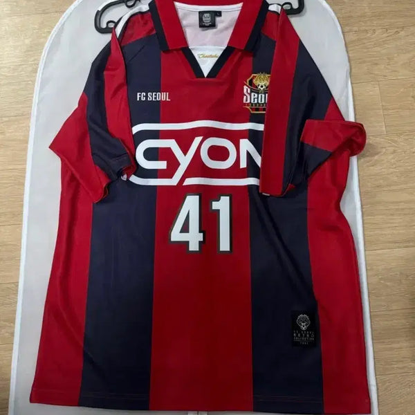 [BUNJANG] FC Seoul Retro Uniform Hwang Do-yun / FC서울 레트로 유니폼 황도윤 마킹