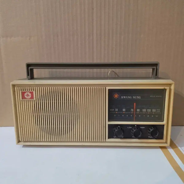 [BUNJANG] Gwangsung Vintage Radio Retro Design / 광성 빈티지 라디오 레트로 디자인