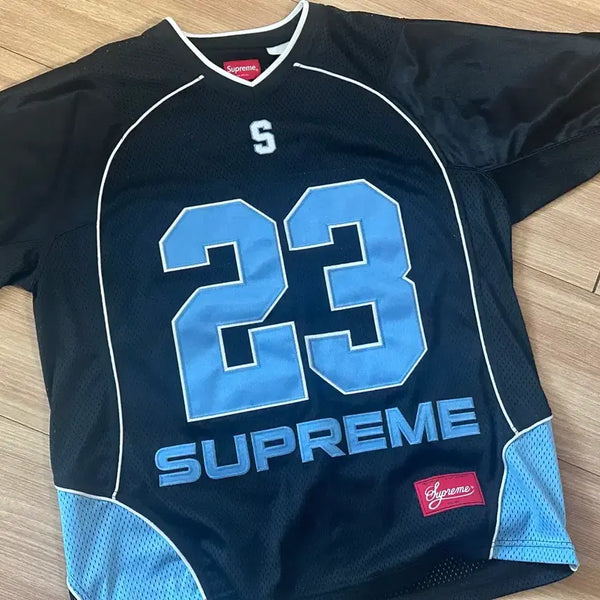 [BUNJANG] Supreme Perfect Season Football Jersey 23ss / 슈프림 퍼펙트 시즌 풋볼 저지 23ss