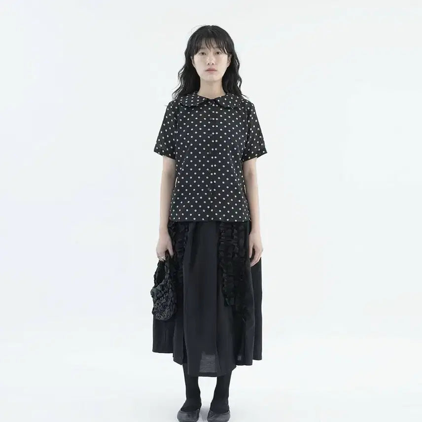 [BUNJANG] Shop Fiebre Polka Dot Blouse / 샵 피에브레 꼼데깔 도트 블라우스