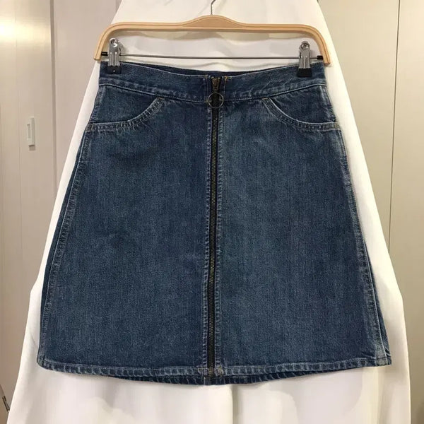 [BUNJANG] Levi's Orange Tab Denim Midi Skirt (Size 26-27) / 리바이스 데님 오렌지탭 스커트(26~27인치)