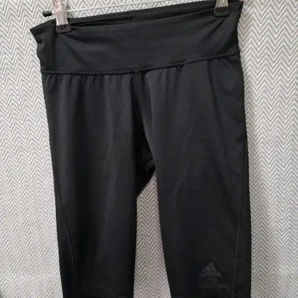 [BUNJANG] Adidas 5-Part Leggings/Biker Shorts Black S / 아디다스 5부 레깅스/바이커쇼츠 블랙 S