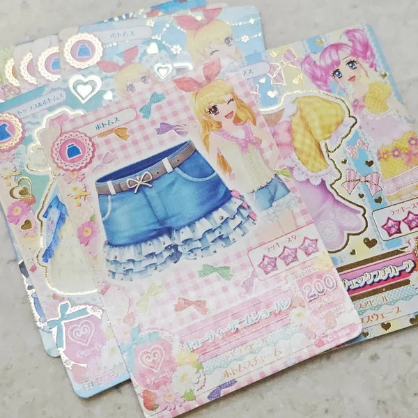 [BUNJANG] Aikatsu! Ichigo Rimu Normal Cards Bundle Set (9 Cards) / 아이엠스타 아이엠스타 아이카츠 라임 이치고 카드 일괄 일판 9장 프레