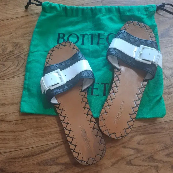 [BUNJANG] Bottega Veneta Slides 37.5 / 보테가베네타 슬리퍼 37 1/2