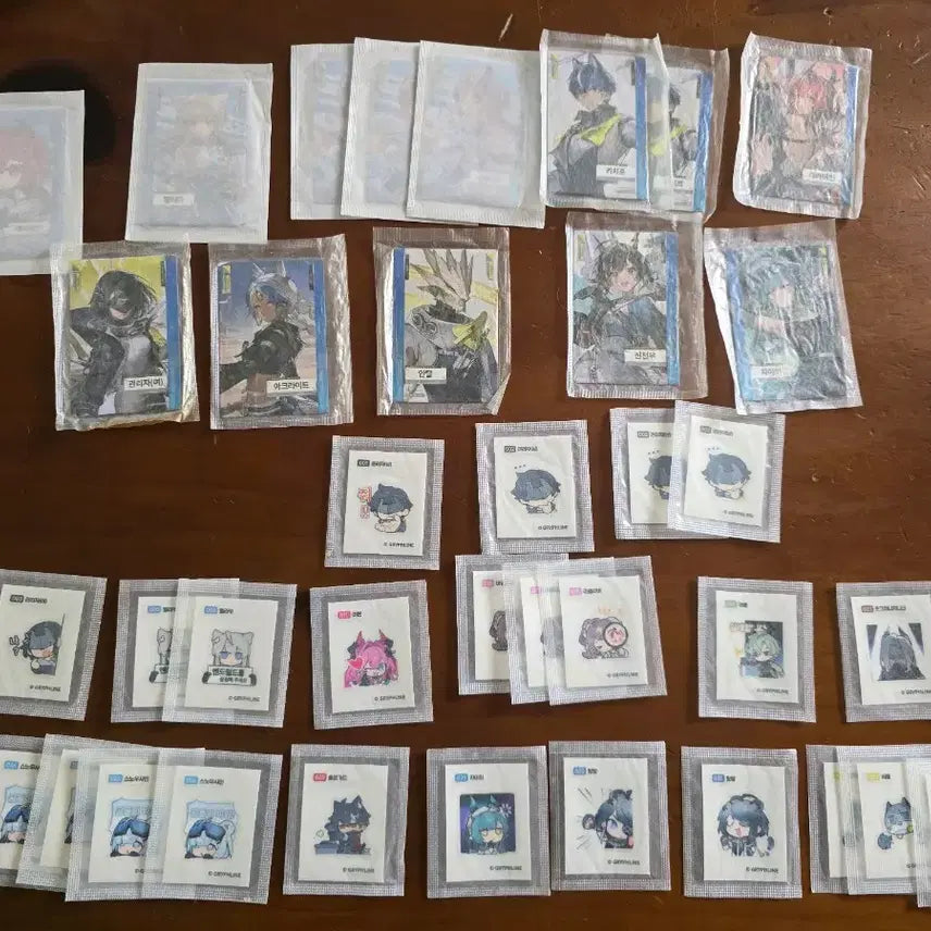 [BUNJANG] Arknights Endfield GS25 Collaboration Ttaboo Seal Card / 명일방주 엔드필드 GS25 콜라보 따부씰, 카드