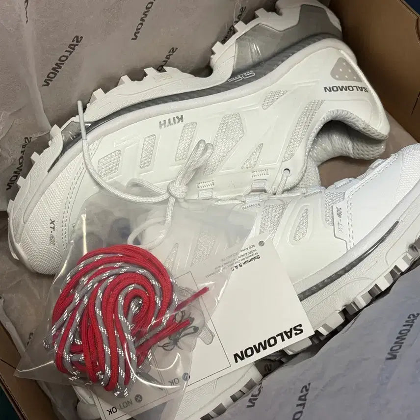 [BUNJANG] Salomon X Kith XT-4K White / 살로몬 키스 SALOMON KITH XT-4K 화이트 240