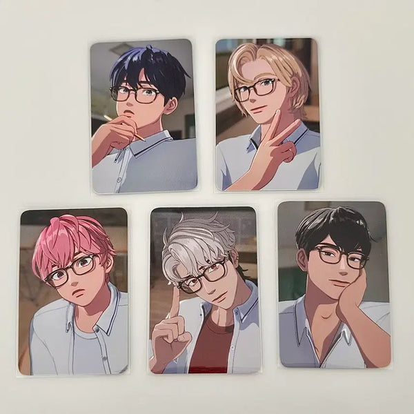 [BUNJANG] PLAVE Sixth Summer Ktown4u Glasses Photocard Bundle Set / 플레이브 여섯번째여름 케타포 안경포카 일괄