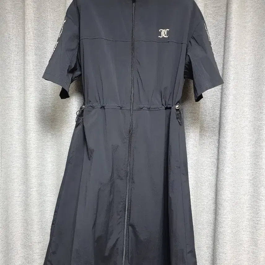 [BUNJANG] Juicy Couture Black Long Jacket Dress with Adjustable Waist / JUICY COUTURE쥬시꾸뛰르 바스락자켓겸 롱원피스m