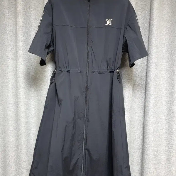 [BUNJANG] Juicy Couture Black Long Jacket Dress with Adjustable Waist / JUICY COUTURE쥬시꾸뛰르 바스락자켓겸 롱원피스m