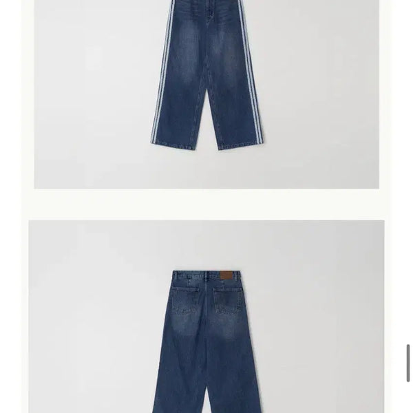 [BUNJANG] Ronron Denim Jeans Dark Wash / 론론 청바지 진청